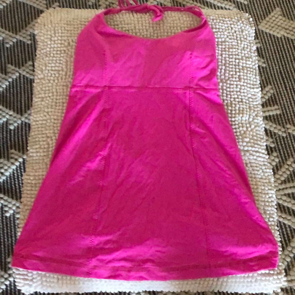 Lululemon Open Back Tie Neck Tank